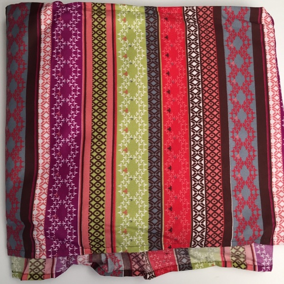 Other - 🍁 Multicolor Bedskirt Full Size NWOT